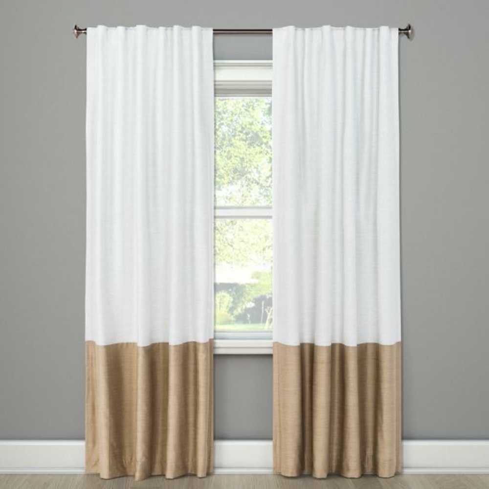 Set of blackout curtains